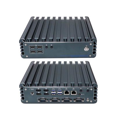 IBOX-3226 Dört çekirdek yenileme fansız Endüstriyel Mini PC CE CCC FCC Sınıf A RoHS 2.64KG
