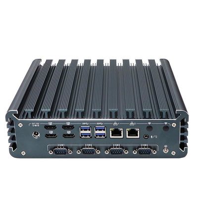 IBOX-3226 Dört çekirdek yenileme fansız Endüstriyel Mini PC CE CCC FCC Sınıf A RoHS 2.64KG