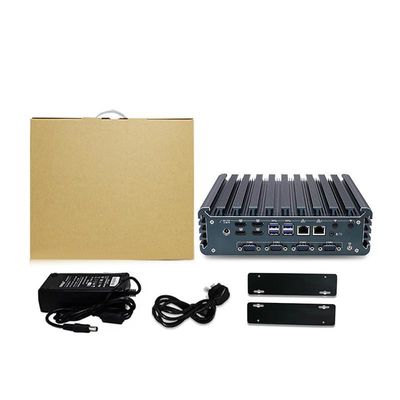 IBOX-3226 Dört çekirdek yenileme fansız Endüstriyel Mini PC CE CCC FCC Sınıf A RoHS 2.64KG