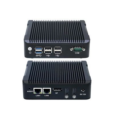 Nano-N5 Plus Endüstriyel Mini PC Quad Core J3710 1XMSATA 2.5 HDD 2XUSB3.0