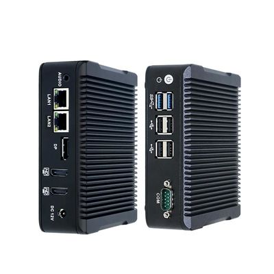 Nano-N5 Plus Endüstriyel Mini PC Quad Core J3710 1XMSATA 2.5 HDD 2XUSB3.0