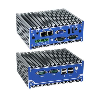 Nano Titanyum Gri Endüstriyel Mini PC N11 DC 12V Giriş 2XIntel I210-AT/I211-AT 1000M