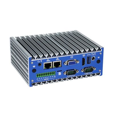 Nano Titanyum Gri Endüstriyel Mini PC N11 DC 12V Giriş 2XIntel I210-AT/I211-AT 1000M