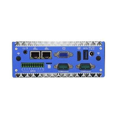 Nano Titanyum Gri Endüstriyel Mini PC N11 DC 12V Giriş 2XIntel I210-AT/I211-AT 1000M