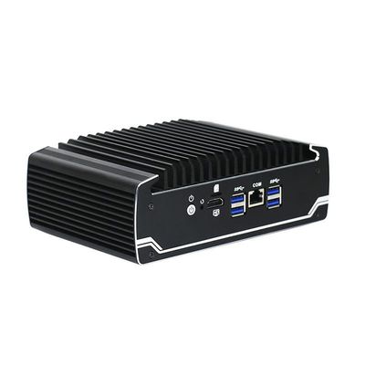 IBOX-501 N18 Fanless Endüstriyel Mini PC Quad Core 32 GB MSATA ile depolama