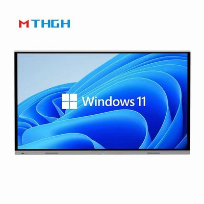 75 inç 4K HD Konferans Odası Etkileşimli Tahta USB ile Etkileşimli Dokunma Tüm-Bir