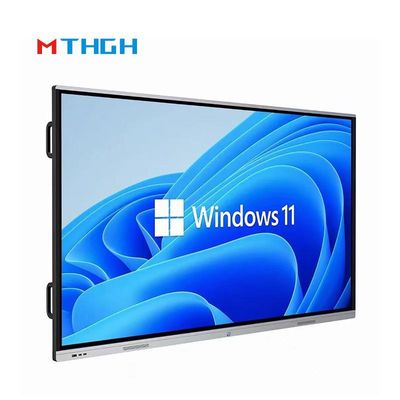 75 inç 4K HD Konferans Odası Etkileşimli Tahta USB ile Etkileşimli Dokunma Tüm-Bir