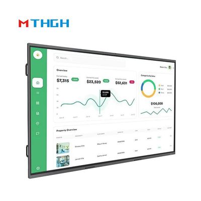 65 Inç Immersive Dijital İşbirliği Kızılötesi Etkileşimli Whiteboard Çift Sistemi