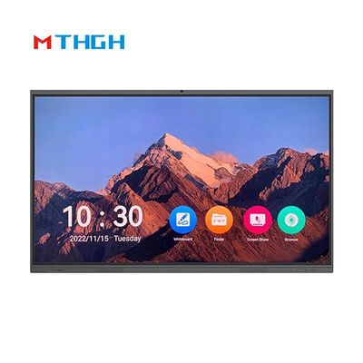 65 Inç Immersive Dijital İşbirliği Kızılötesi Etkileşimli Whiteboard Çift Sistemi