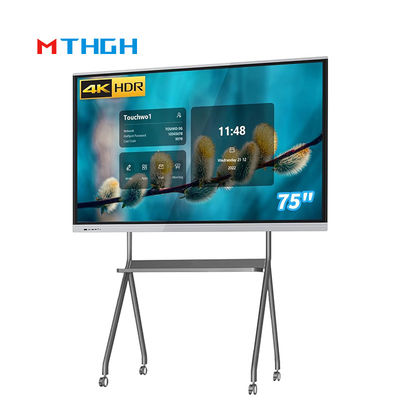 75 inç 4K HD Konferans Odası Etkileşimli Tahta USB ile Etkileşimli Dokunma Tüm-Bir