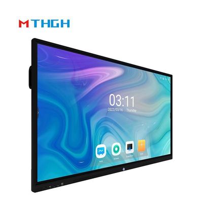 4K 98 inç etkileşimli çok dokunmatik ekran beyaz tahtası 16:9
