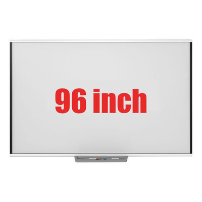 96 Inch Interactive WhiteBoard Akıllı Dijital WhiteBoard Android/Windows10 Destek