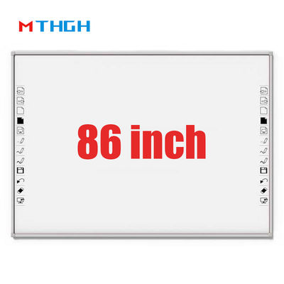 86 Inç Interaktif Whiteboard Akıllı Dijital Whiteboard 10 Noktalık Dokunma
