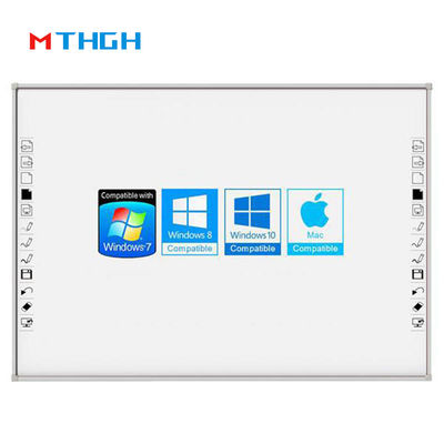 86 Inç Interaktif Whiteboard Akıllı Dijital Whiteboard 10 Noktalık Dokunma
