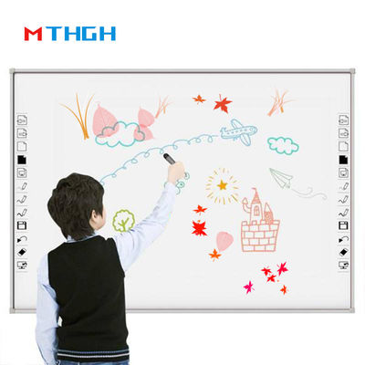 86 Inç Interaktif Whiteboard Akıllı Dijital Whiteboard 10 Noktalık Dokunma