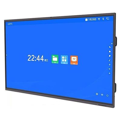 Akıllı Eğitim için 4K 65 Inç 16:9 Interactive LCD Whiteboard Kızılötesi / Kapasitatif Dokunma