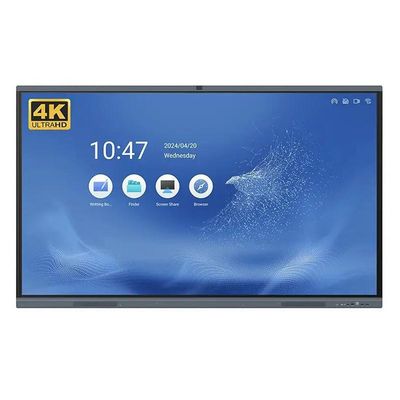 Etkileşimli Akıllı Eğitim Taşı 350cd/m2 Parlak IR/Kapasitif Dokunma