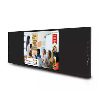 75 Inç Akıllı Dijital Tahta Akıllı Blackboard 4K Düz Yazma Panosu ile