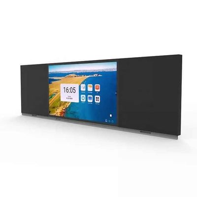 Akıllı Dijital Tahta 65 Inç Akıllı Kara Tahta 4K Düz Yazım Paneli ve I3/I5/I7/I9 İşlemcisi
