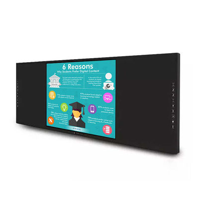 MTHGH 65 Inch Akıllı Elektronik Blackboard I3/I5/I7/I9 İşlemcisiyle Çok Kullanıcı Destek