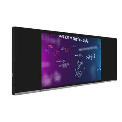 Akıllı Dijital Tahta Yüksek Kontrast oranı 5000 1, 86 Inç 4K Düz Yazma Panosu Akıllı Blackboard