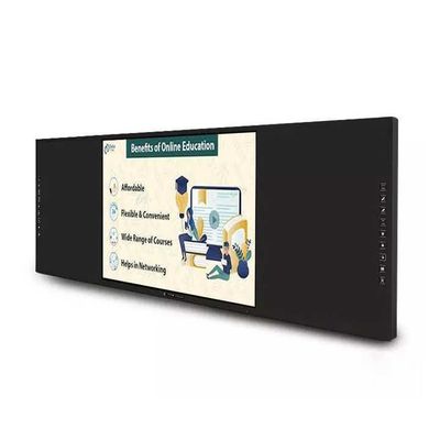 Interaktif Öğrenme Ortamı için 86 Inç Akıllı Dijital Blackboard 16 9 Görünüm oranı ve Uzunluğu ≥4450mm