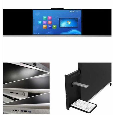 Interaktif Öğrenme Ortamı için 86 Inç Akıllı Dijital Blackboard 16 9 Görünüm oranı ve Uzunluğu ≥4450mm