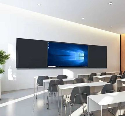 Interaktif Öğrenme Ortamı için 86 Inç Akıllı Dijital Blackboard 16 9 Görünüm oranı ve Uzunluğu ≥4450mm