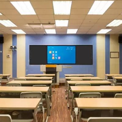 Interaktif Öğrenme Ortamı için 86 Inç Akıllı Dijital Blackboard 16 9 Görünüm oranı ve Uzunluğu ≥4450mm