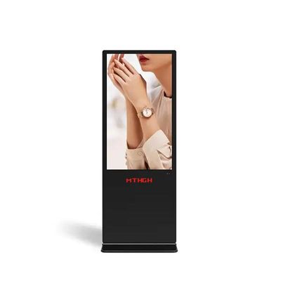 49 inç zemin dik dijital işaretleme ekranı 8GB/16GB depolama işiniz için