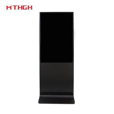 49 inç 1080 P çözünürlüklü zemin duru dijital işaretleme 8GB depolama ve Wi-Fi / Bluetooth / USB bağlantısı ile
