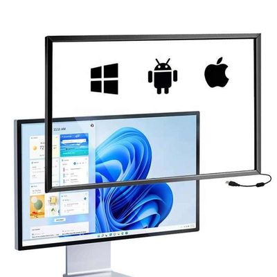 55 Inç İşletmenizi Kızılötesi Dokunmatik Ekranla Geliştirin -30C- 80C İşletme aralığı