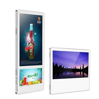 İç mekan asansör medya duvara monte edilmiş kişiselleştirilebilir reklam ekranı için dijital reklam ekranı