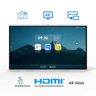Immersive Touchscreen Demo Board 3840x2160 4K Çözünürlük 1200 1 Kontrast oranı Akıllı Ekran Paneli