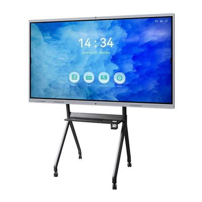 Yüksek Kaliteli Etkileşimli Dokunmatik Ekran Beyaz Tahta Gösterim Taşı 55 Inch Android 13.0 Sistem Sürümü