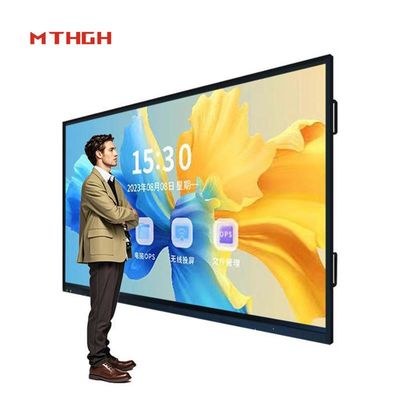 Interactive Touch Whiteboard HDMI I/O ve OPS PC I9 Bağlantı Çözümü ile nihai sunum