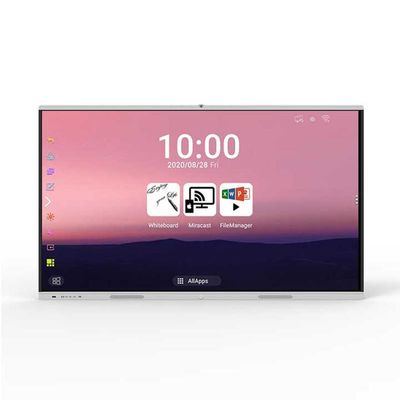Etkileşimli Whiteboard Dokunmatik Ekran Sunum Tahtası Konferans / Öğretim için HDMI / USB / Bluetooth / Wi-Fi
