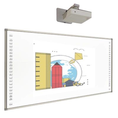 120 Inch 32768*32768 Kızılötesi Etkileşimli Whiteboard USB2.0 180 Nokta/saniye Kursor Hızlı USB3.0