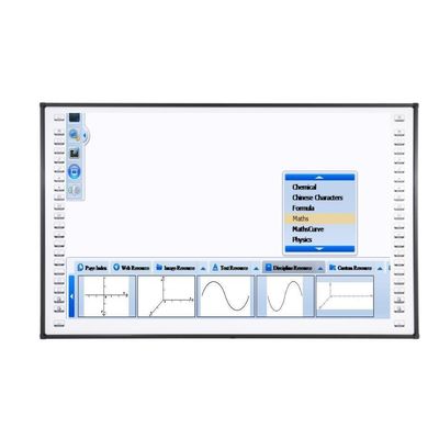 86 inçlik akıllı etkileşimli panel USB2.0/3.0, 32767x32767 Etkileşimli Tahta Ekranı