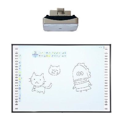 86 inçlik akıllı etkileşimli panel USB2.0/3.0, 32767x32767 Etkileşimli Tahta Ekranı