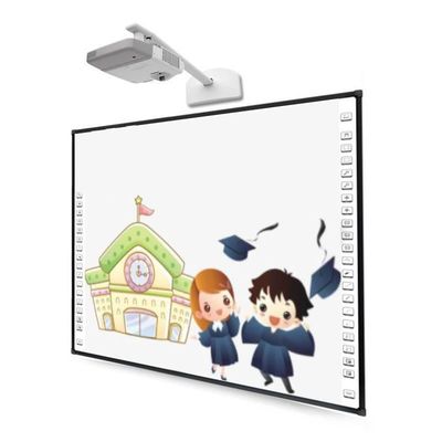 106 Inç Akıllı Kızılötesi Konferans Interaktif Whiteboard Kolay Parmak Kontrolü I3/I5/I7/I9 CPU