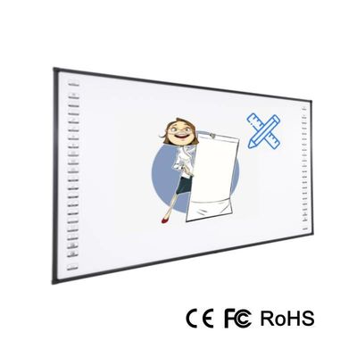 106 Inç Akıllı Kızılötesi Konferans Interaktif Whiteboard Kolay Parmak Kontrolü I3/I5/I7/I9 CPU