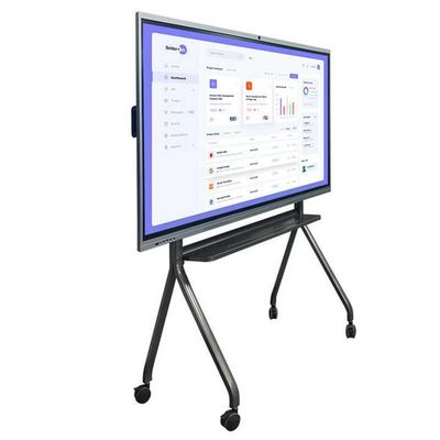 ROHS 65 Inch Touch Öğretim D-LED Arkaplan Işığı Tipi ile Etkileşimli Akıllı Tahta