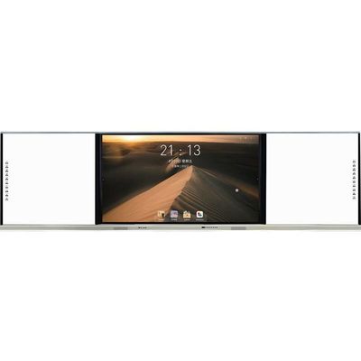 Akıllı Dijital Blackboard Kaydedebilir 65/75/86 Inch Whiteboard Yeşil Tahta OPS 20-40 Nokta Dokunma HDMI/USB Arayüzü