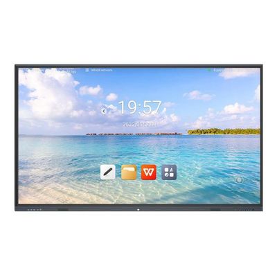 Android 13.0 8 64G Sınıf için çoklu dokunma ile etkileşimli beyaz tahta