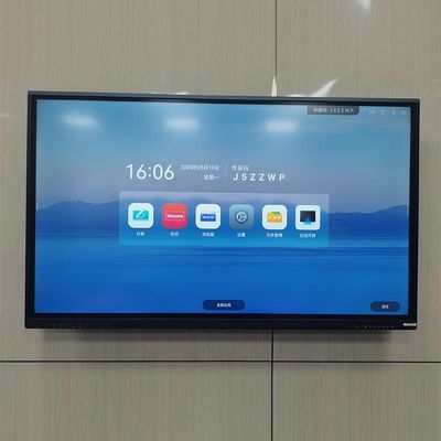 65 Inç LCD Dokunmatik Ekran Android 13 Etkileşimli Dokunmatik Ekran Tahta, Sınıf Konferans Tahta