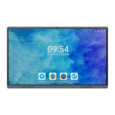 350cd/m2 Parlaklık Dokunmatik Ekran Sunum Tahtası 3840x 2160 4K Çözünürlük ve Akıllı Ekran Panelleri