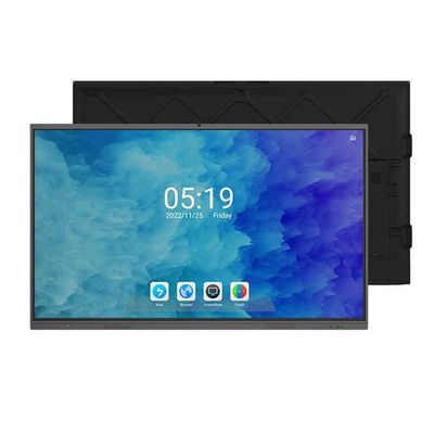 350cd/m2 Parlaklık Dokunmatik Ekran Sunum Tahtası 3840x 2160 4K Çözünürlük ve Akıllı Ekran Panelleri