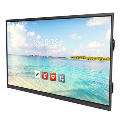 75 Inç 4K Sertifikalı Ak interaktif dokunmatik ekranlı beyaz tablo TV Tablet